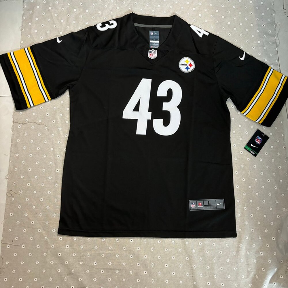 NFL Troy Polamalu Pittsburgh Steelers 43# Jersey